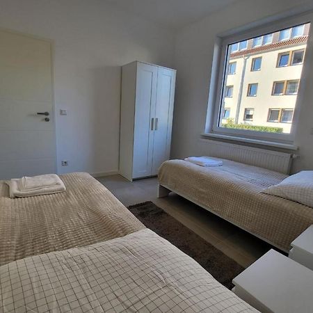 Monteurzimmer Mit Zwei Einzelnen Betten In Einer 3Zi Wohnung Mit Kuche Und Bad Όσναμπρουκ Εξωτερικό φωτογραφία