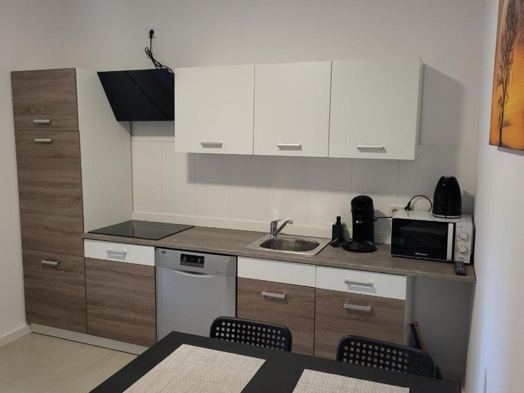 Monteurzimmer Mit Zwei Einzelnen Betten In Einer 3Zi Wohnung Mit Kuche Und Bad Όσναμπρουκ Εξωτερικό φωτογραφία